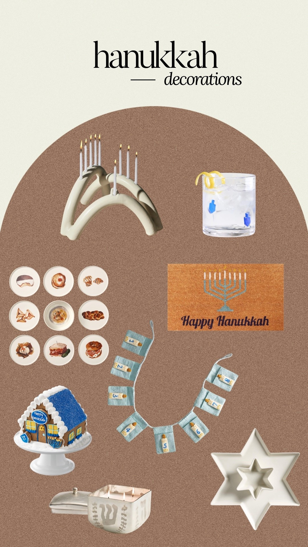 Hanukkah Decorations 

#LTKHoliday #LTKHome