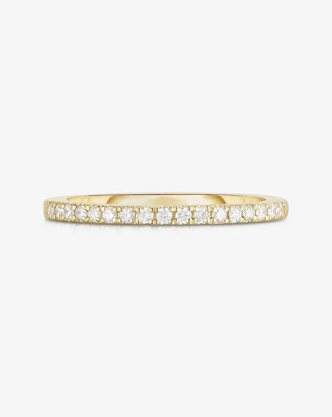 Stackable Pavé Diamond Ring | Ring Concierge
