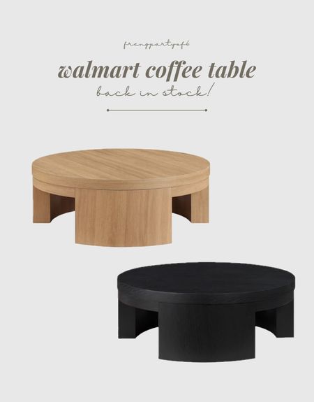 This pretty Walmart coffee table is finally back in stock! Under $250!

#LTKhome #LTKstyletip