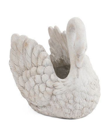 14.5x9.75x12.25 Swan Terracotta Indoor Outdoor Planter | TJ Maxx