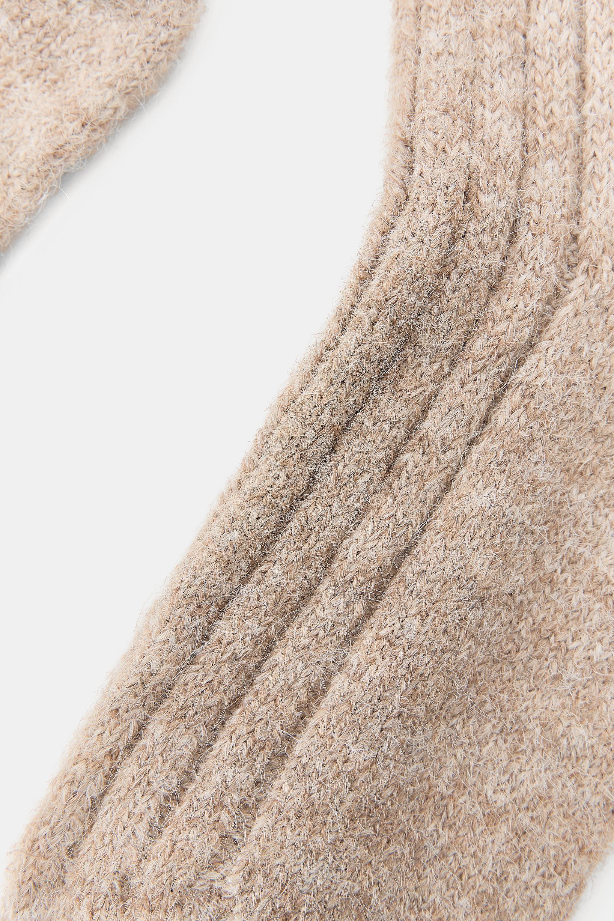 TALL RIBBED SOCKS | Zara UK