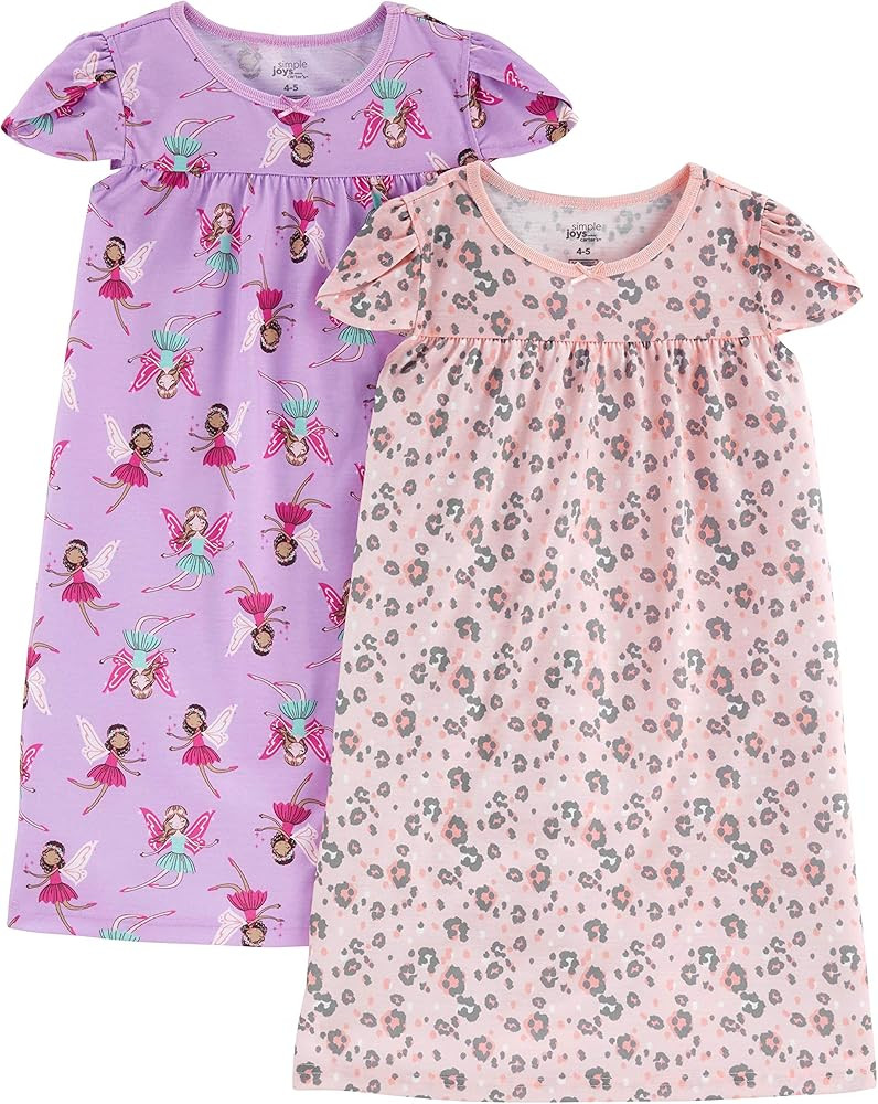 Simple Joys by Carter's 2- Pack Nightgowns | Amazon (US)