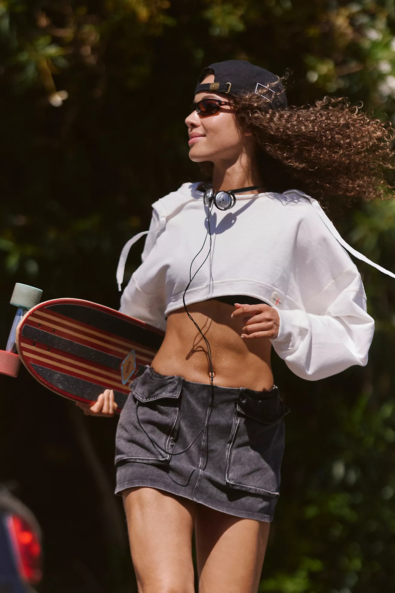 Coastline Cropped Hoodie | Free People (Global - UK&FR Excluded)