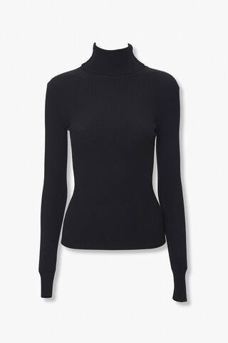 Ribbed Turtleneck Top | Forever 21 (US)