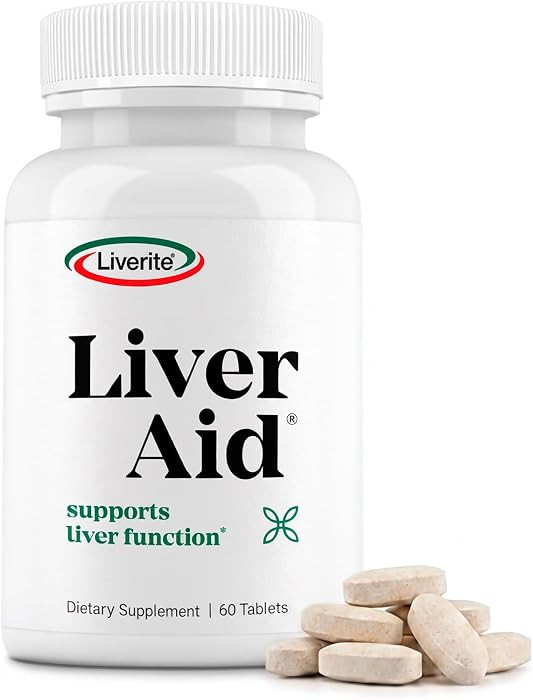 LIVERITE Liver Aid - Liver Support Supplement - 60 Tablets | Amazon (US)