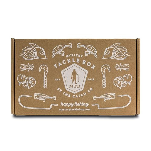 Catch Co Mystery Tackle Box Freshwater Largemouth and Smallmouth Bass Lures Fishing Kit | Amazon (US)