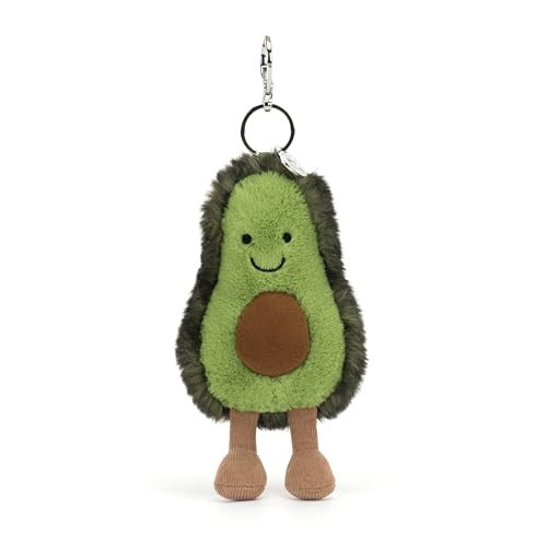 Jellycat Amuseables Avocado Bag Charm 5 inches | Food and Drink Plush Keychain | Great Gift Idea | Amazon (US)