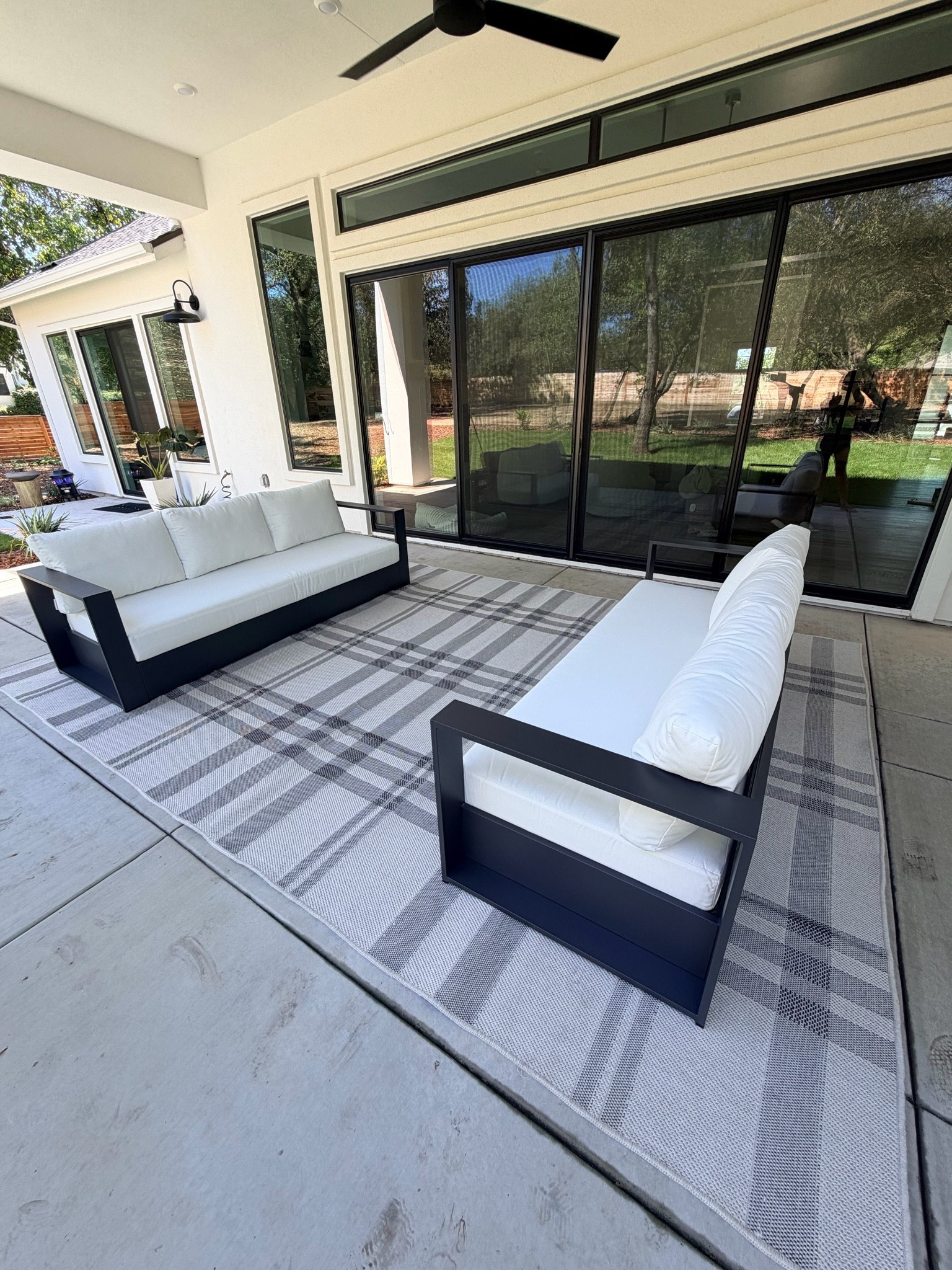 New patio space coming and it’s all
From Amazon!