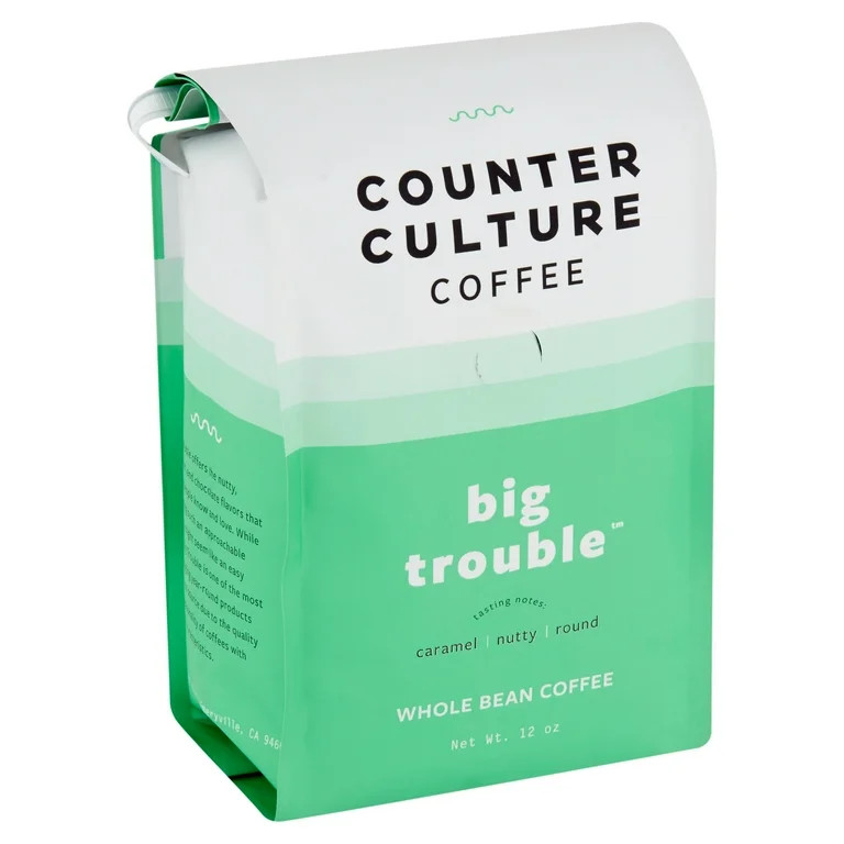 Counter Culture Coffee Big Trouble Whole Bean Coffee, 12 oz | Walmart (US)
