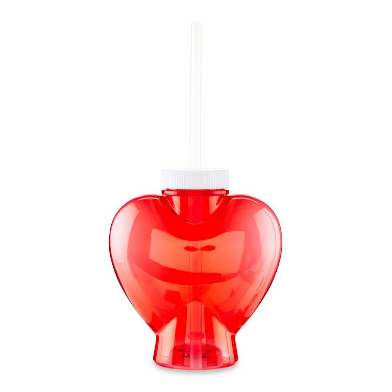 Way to Celebrate Valentine's Day Light Up Plastic Sippy Cup 11 oz | Walmart (US)