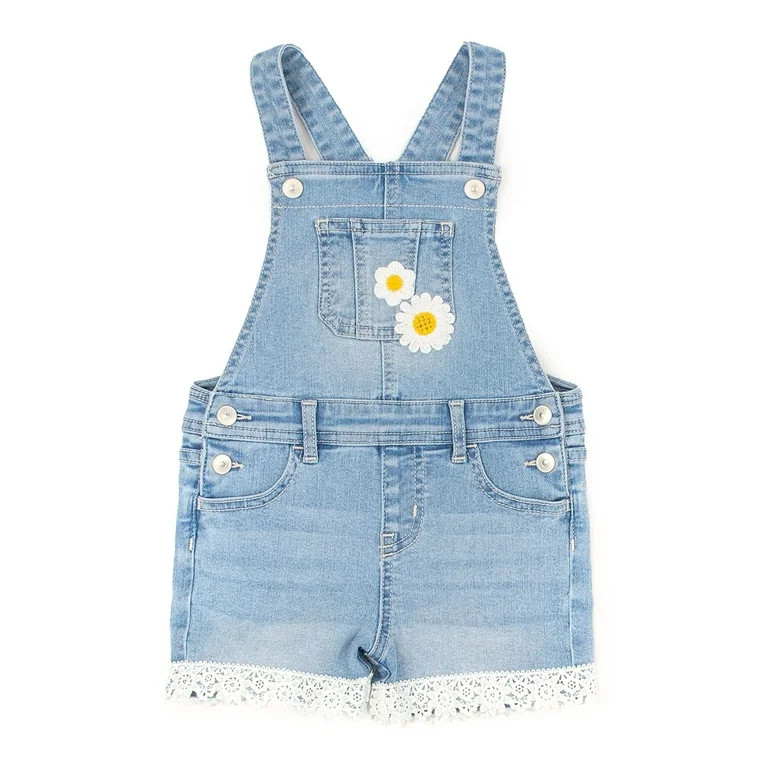 Wonder NationWonder Nation Baby and Toddler Girl Daisy Shortall, 12 Months-5TUSD$13.98 | Walmart (US)