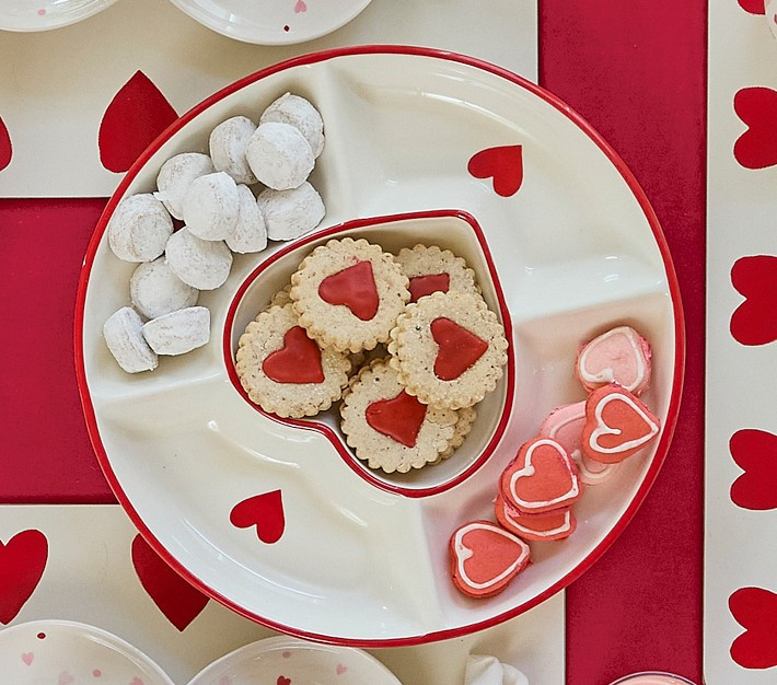 Love Bug Ceramic Divided Platter | Pottery Barn Kids