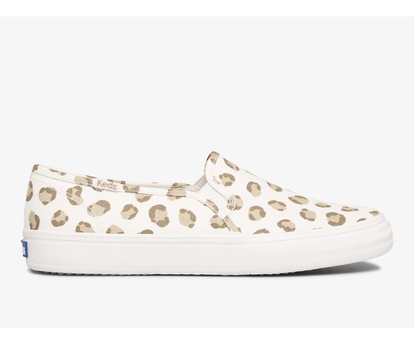 Women's Double Decker Leopard Slip On Sneaker | Keds US