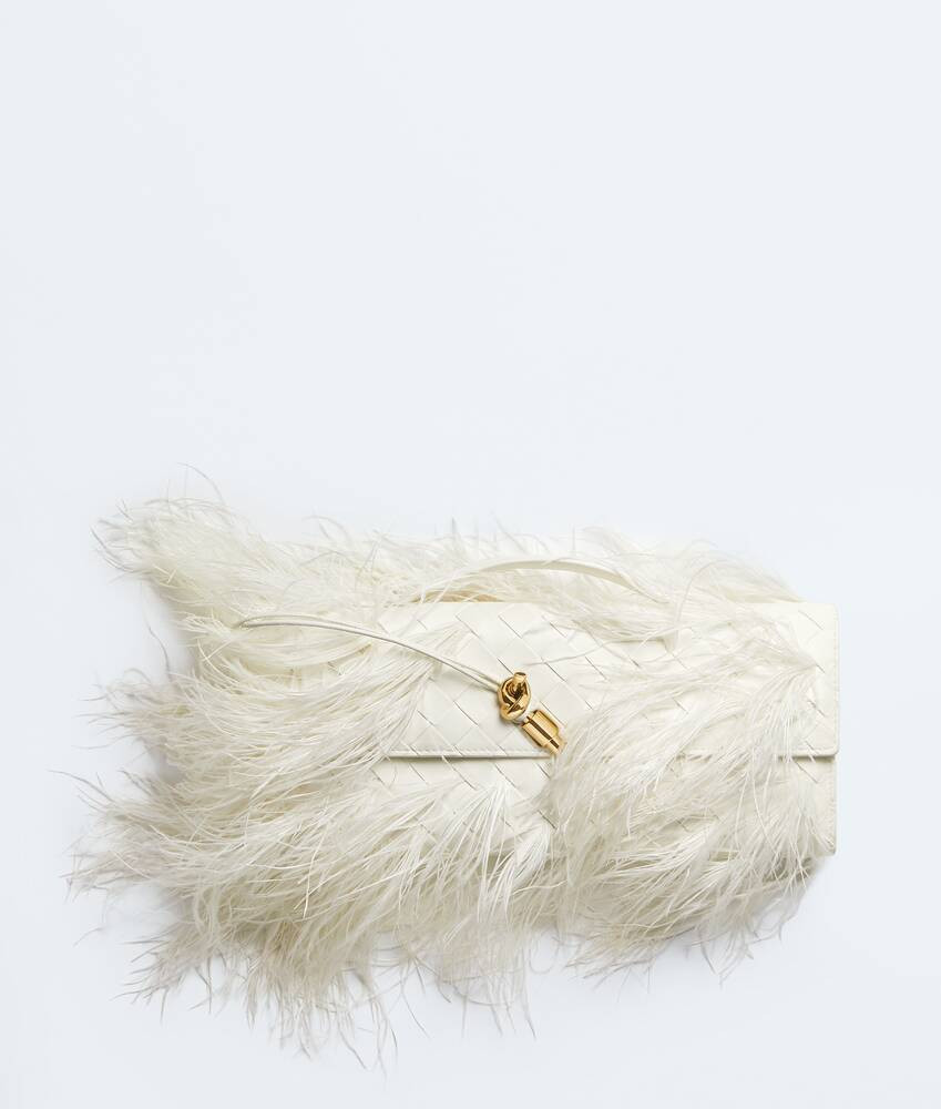 Andiamo Clutch da Donna in Alabaster | Bottega Veneta IT | Bottega Veneta