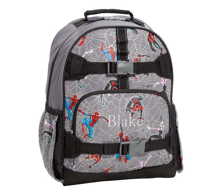 Mackenzie Marvel's Spider-Man Heroes Glow-in-the-Dark Backpacks | Pottery Barn Kids