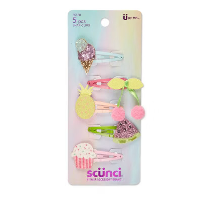 scunci Kids Snap Clap - 5pk | Target