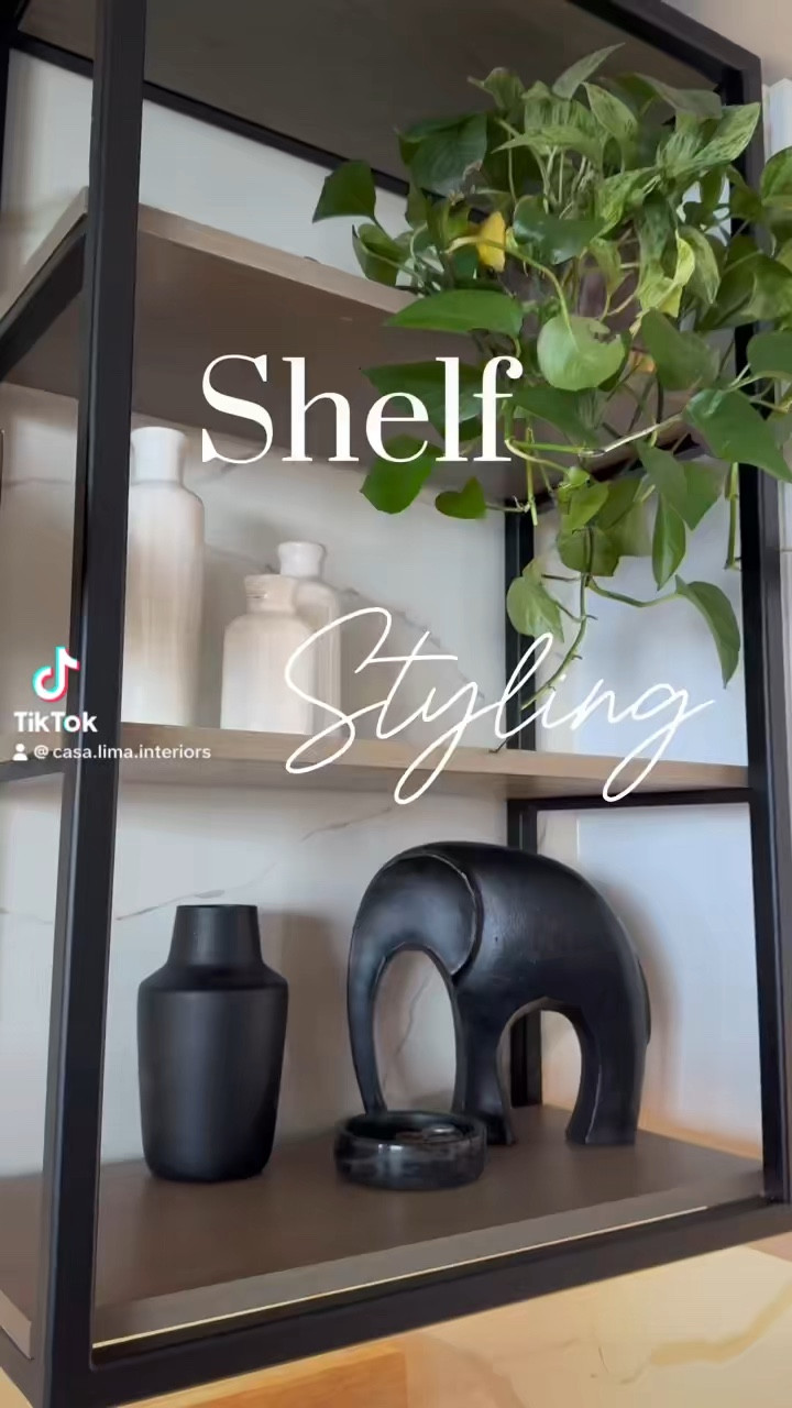 Shelf Styling with finds under $50! 

#LTKHome #LTKStyleTip #LTKFindsUnder50