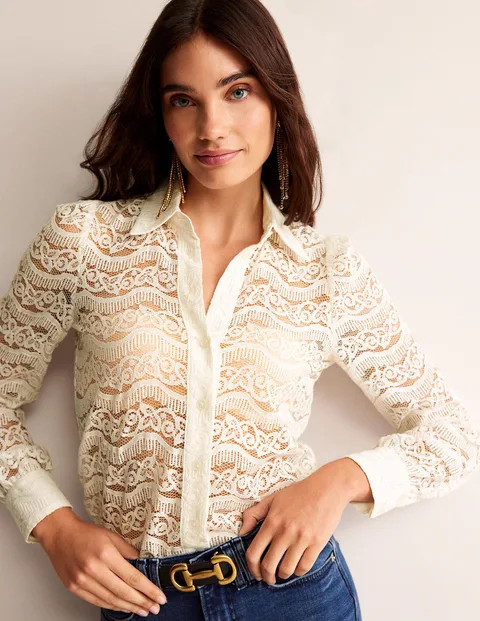 Romantic Lace Shirt | Boden (US)