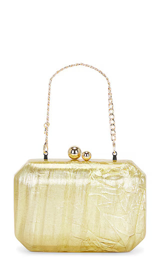 Mateo Metallic Clutch | Revolve Clothing (Global)