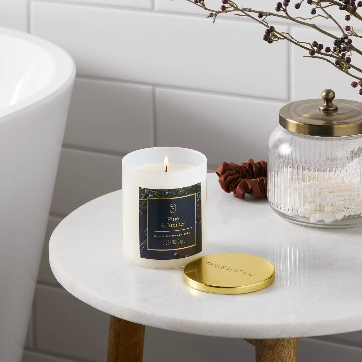 Lidded Jar Candle - Threshold™ | Target