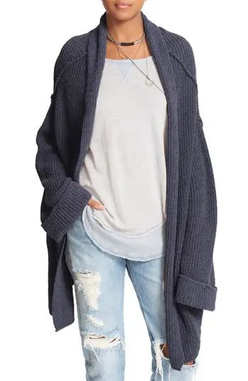 Women's Free People Low Tide Cardigan, Size X-Small/Small - Grey | Nordstrom