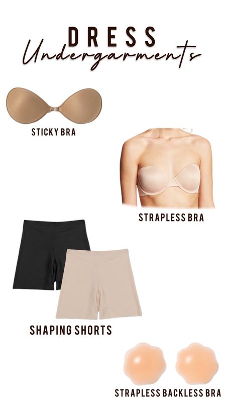 Summer dress essentials: strapless, backless bras & lightweight shaping shorts!

#LTKfit #LTKstyletip #LTKunder50