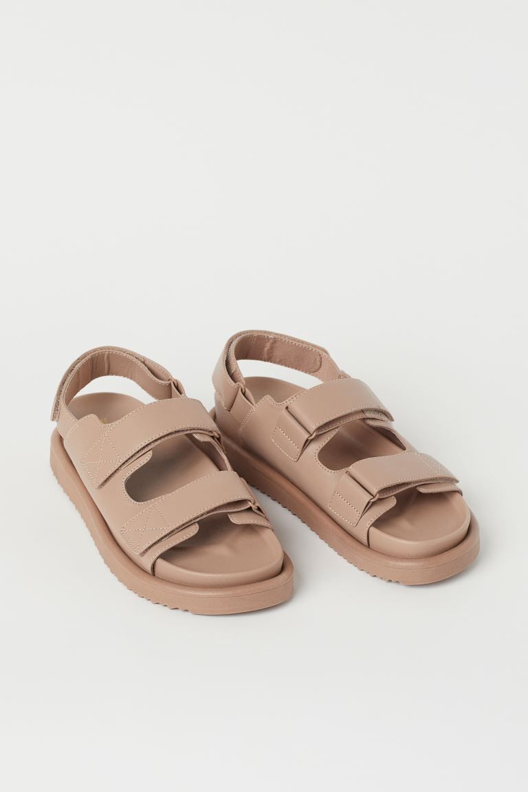 Faux Leather Sandals | H&M (US + CA)