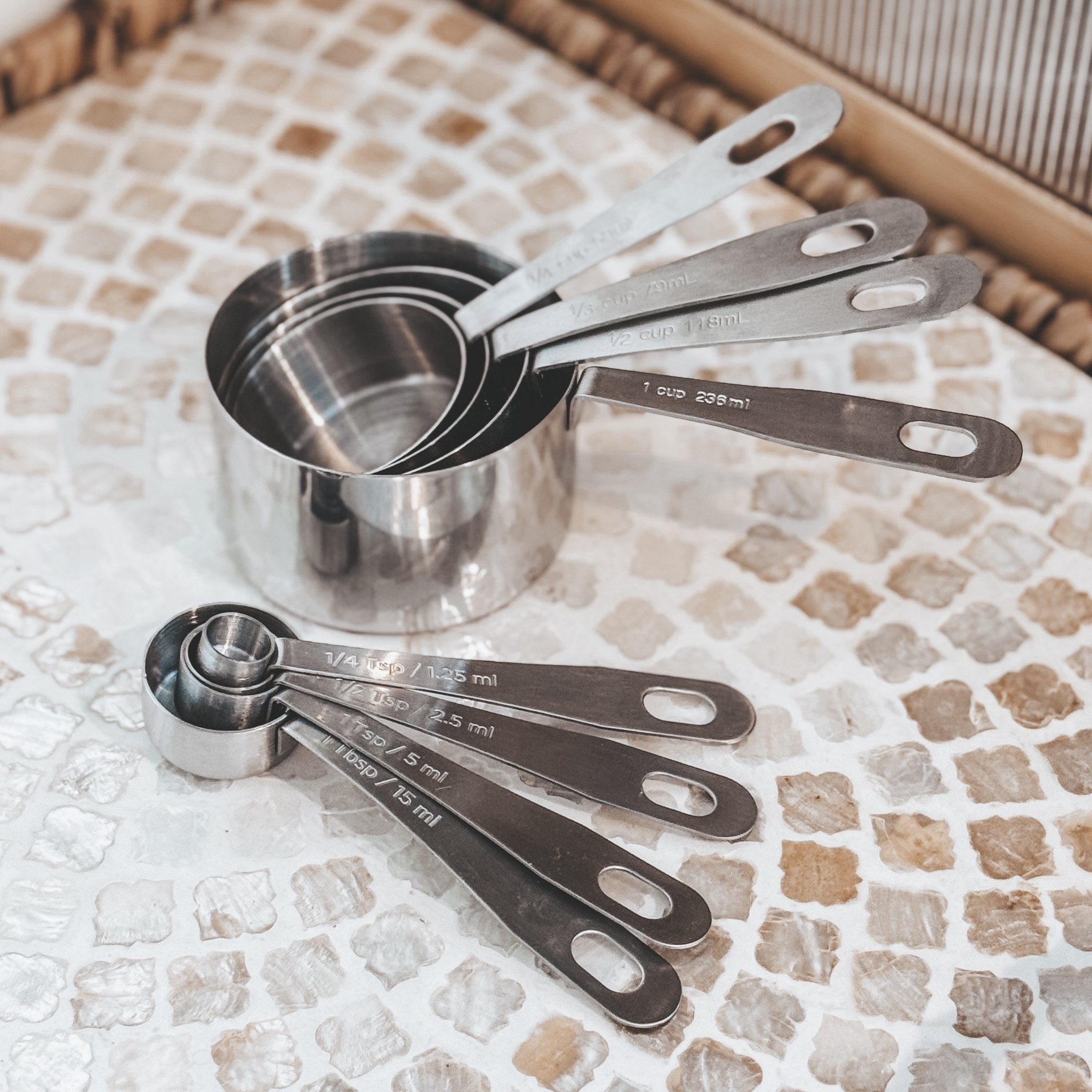 Easy to clean and non-toxic stainless steel measuring cups are a staple in my kitchen! I use them every day for baking, cooking and more. 

#LTKcanada #LTKgiftguide #LTKhome