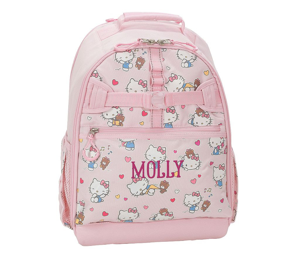 Mackenzie Hello Kitty Hearts® Glow-in-the-Dark Adaptive Backpacks | Pottery Barn Kids