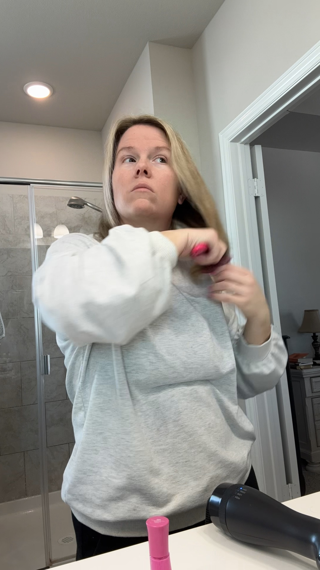 I love this hair dryer brush. It makes my hair so soft.

#hairtools #hairdryer #hairbrush #getreadywithme #straightener #curlingiron #babyliss

#LTKgrwm #LTKdayinmylife #LTKmomlife