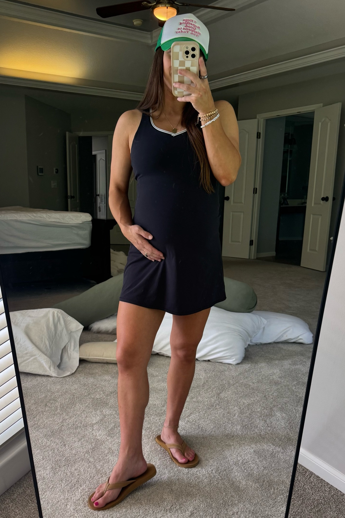 Great preggo friendly active dress! 

#LTKActive #LTKPetite #LTKBump