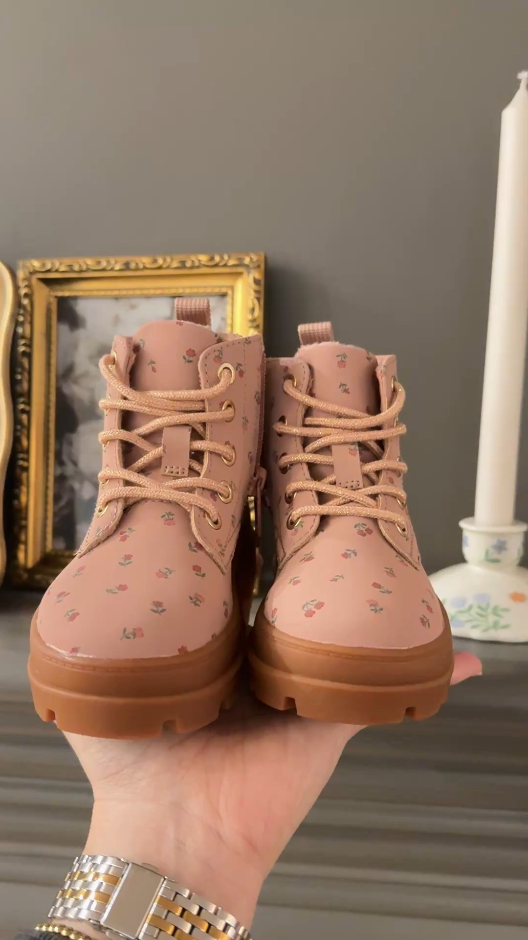 These little girls boots from H&M are so completely adorable! They are also lined, which is great for the cold weather ahead, and they come in half sizes! My toddler loves them. 💕

#LTKBaby #LTKShoeCrush #LTKKids