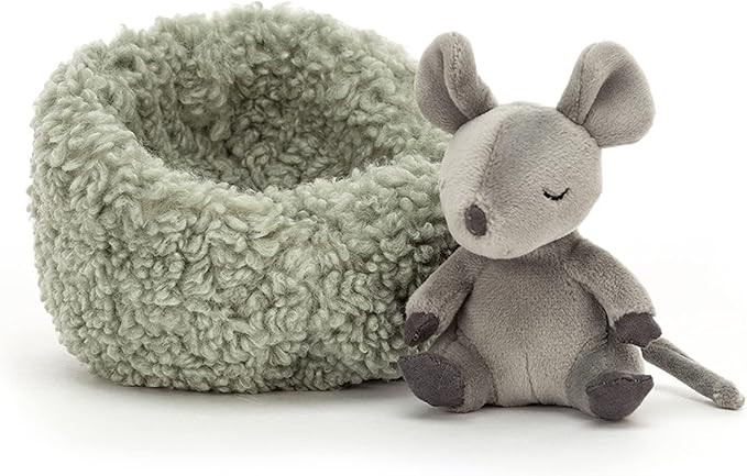 Jellycat Hibernating Mouse Stuffed Animal | Amazon (US)