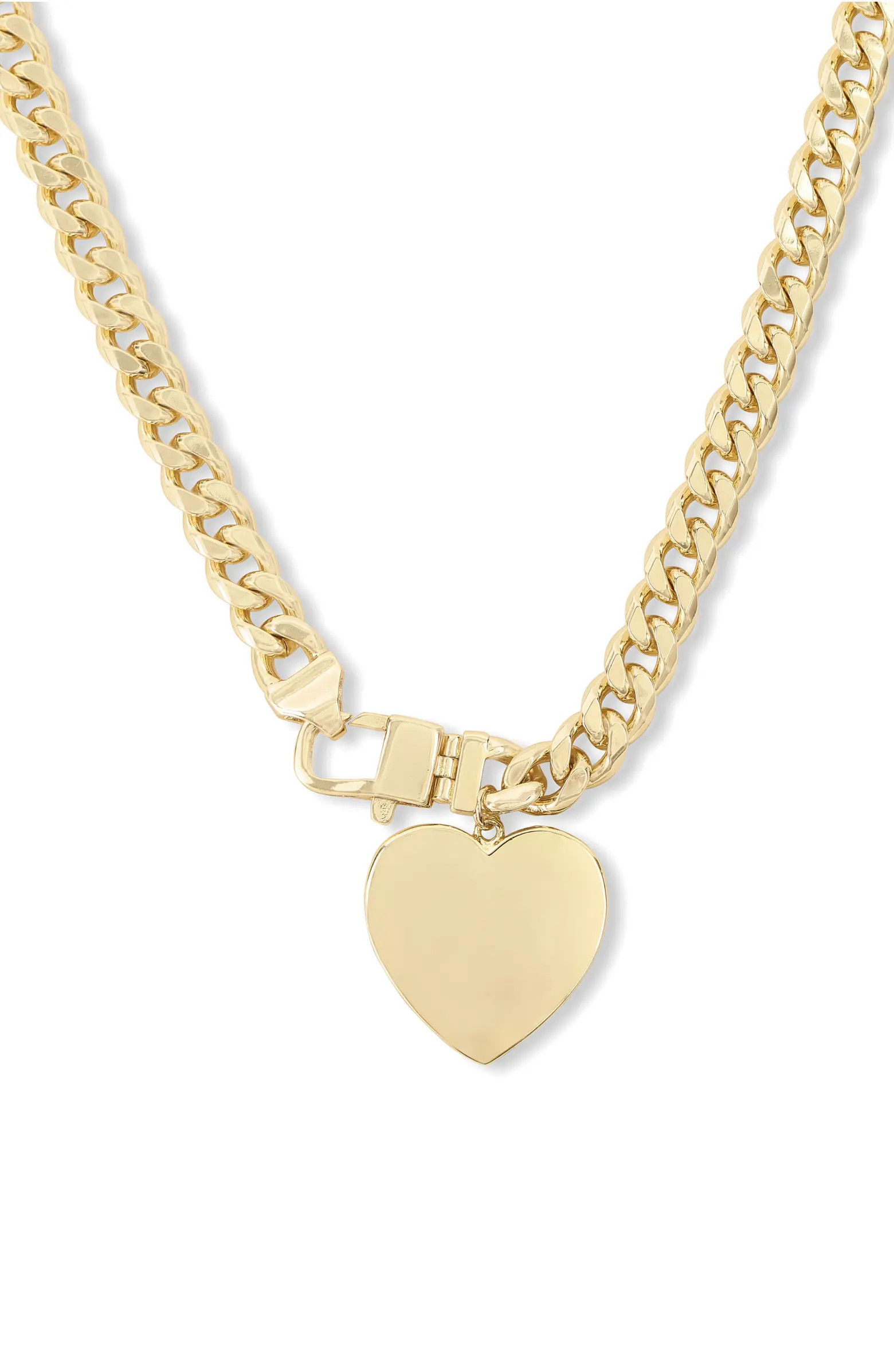Melinda Maria Julian XL Heart Pendant Necklace | Nordstrom | Nordstrom