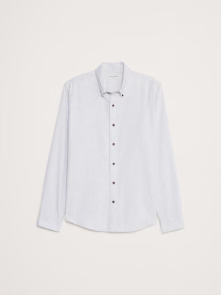 Standard-Fit Lightweight Flannel Shirt | Banana Republic (US)