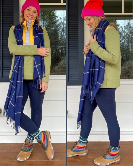 Ll bean long line sweatshirts, rain boots, color filled fashion to elevate your cold weather days 

#LTKstyletip #LTKshoecrush #LTKFind