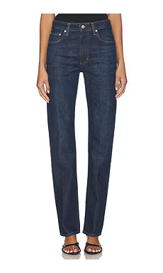 Citizens of Humanity Zurie Straight Leg Jeans in Dark Indigo from Revolve.com | Revolve Clothing (Global)