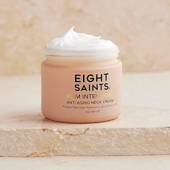 Eight Saints Firm Intentions Anti Aging Neck Cream For Firming Skin and Reducing Wrinkles, with P... | Amazon (US)