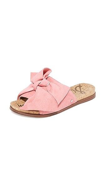 Sam Edelman Henna Bow Slides | Shopbop