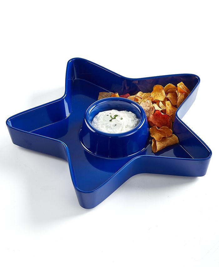 Star Chip & Dip Plate, Created for Macy's | Macys (US)