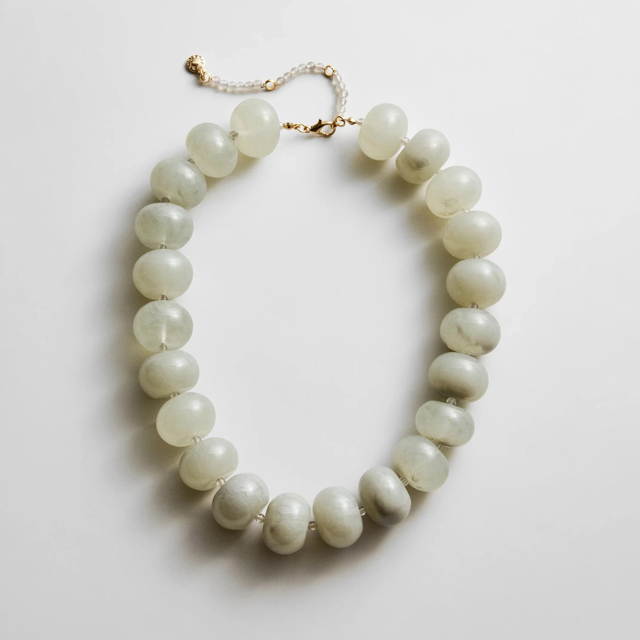 Joan Semi-Precious Necklace - Gray Quartz | BaubleBar