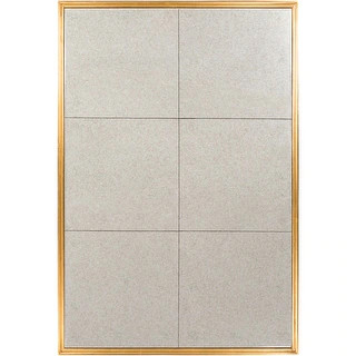 Edina Antiqued Tile Beveled Wall Mirror - 40" x 60" | Bed Bath & Beyond