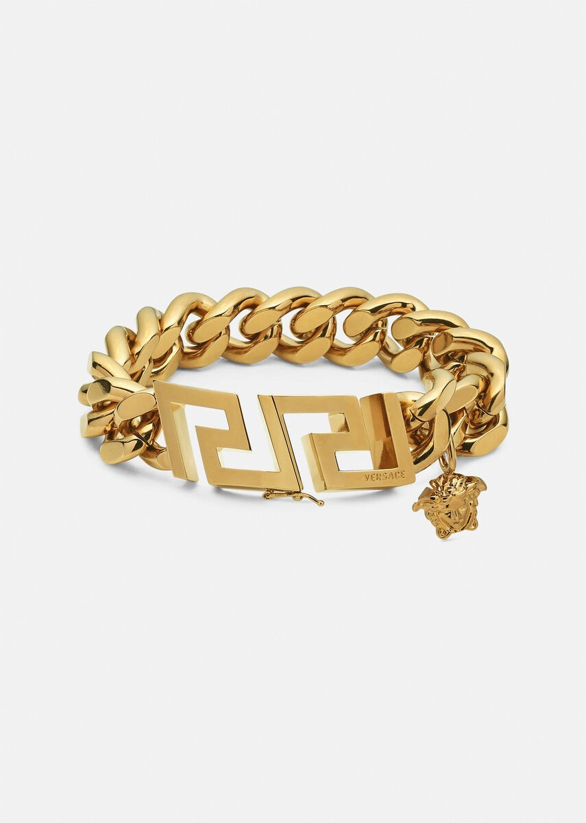 Versace La Greca chain bracelet for Women | US Online Store | Versace (US)