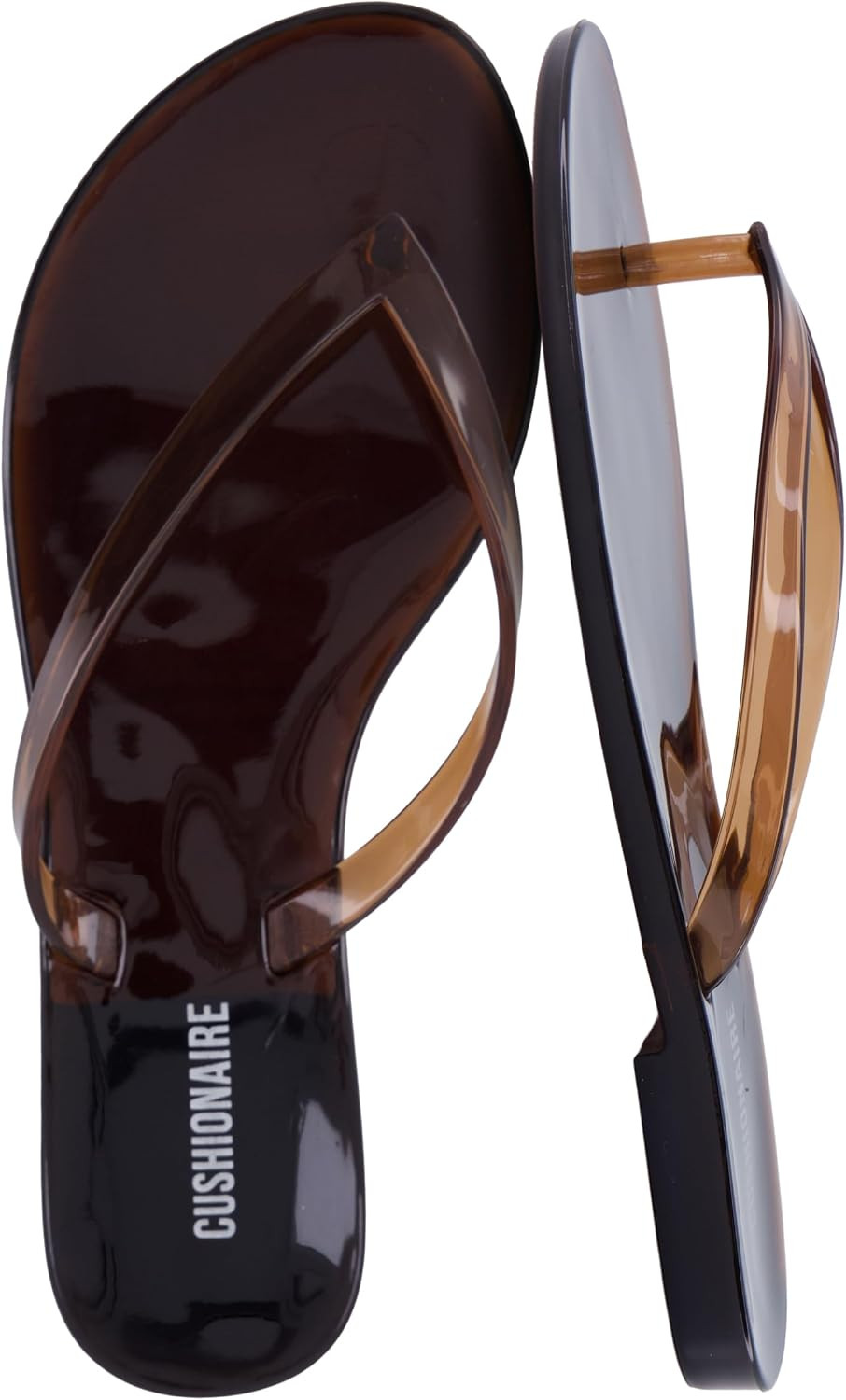 CUSHIONAIRE Aqua Jelly Flip Flops for Women | Amazon (US)