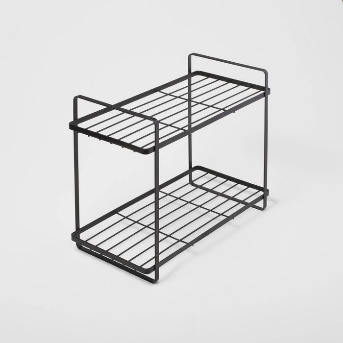 Tiered Vanity Organizer Black - Brightroom&#8482; | Target