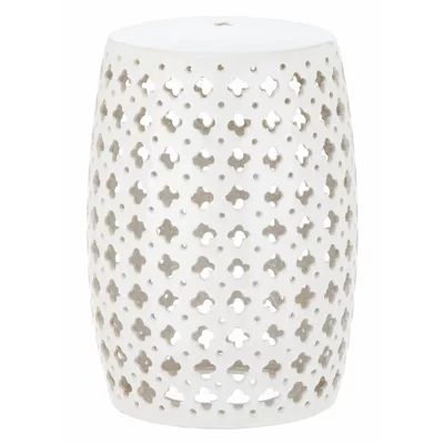 Mercer41 Warwick Lacey Garden Stool | Wayfair North America