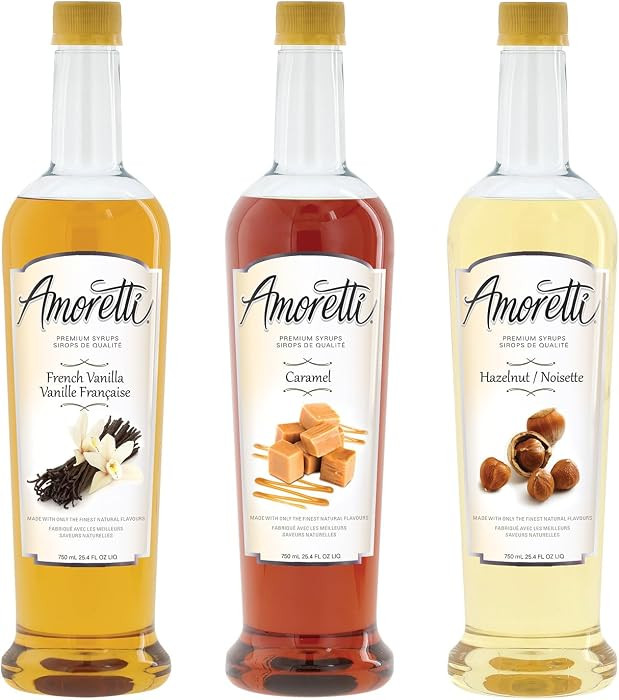 Amoretti - Classic Syrups 3 Pack - 25.4 Fl oz (Pack of 3) | Amazon (US)