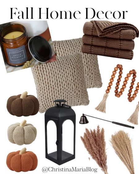 Beautiful, earthy & cozy fall decor. Candle from SimplyCozyHomeShop.com

#LTKSeasonal #LTKhome #LTKGiftGuide