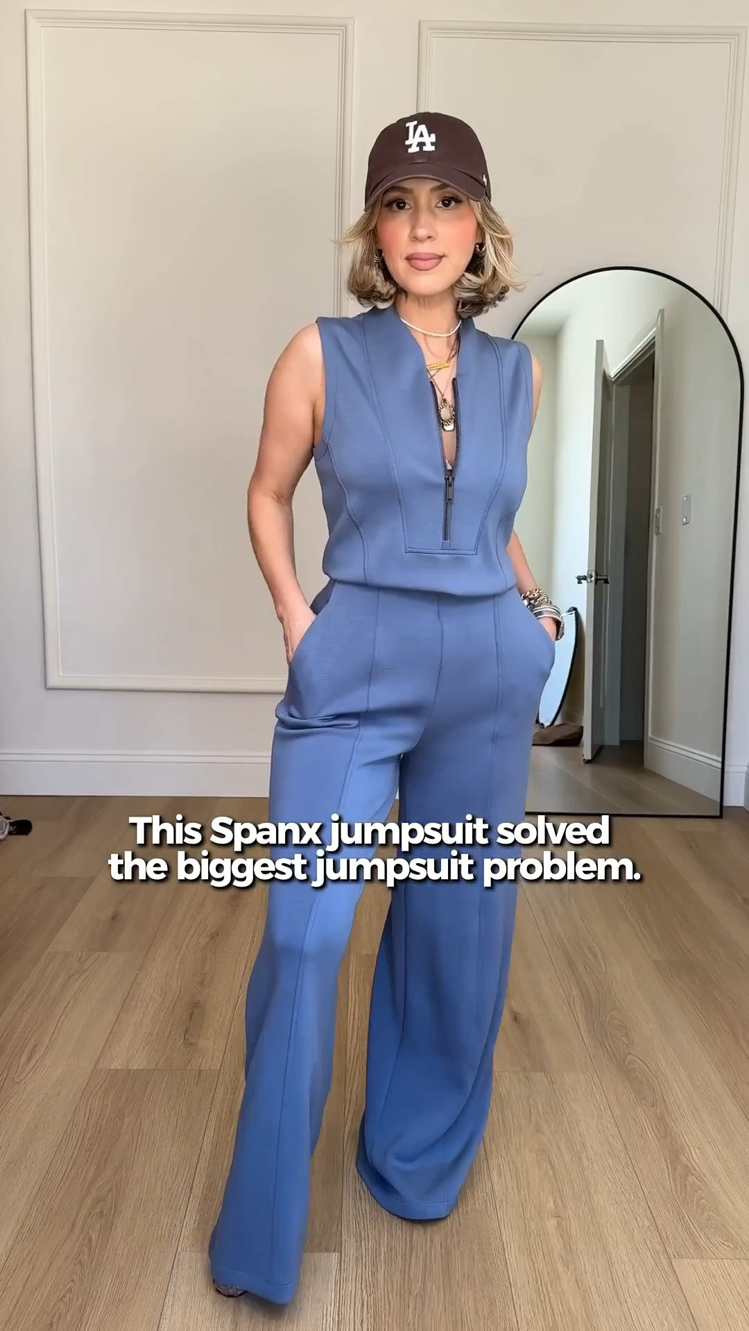 This @Spanx  jumpsuit omg!  Amazon inspired version LINKED 🙌🏼

#LTKPetite #LTKootd #LTKgrwm