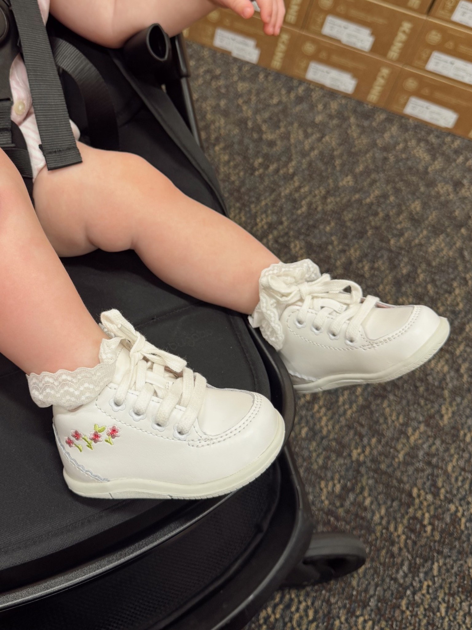 My daughters first shoes! I love these darling first walker shoes. The baby shoes that came highly recommended to us. Also an Amazon find

#LTKBaby #LTKKids #LTKmomlife